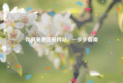 如何免费注册网站，一步步指南