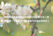 网络营销就是利用互联网进行的销售行为（网络就是一个橱窗 网络营销需与企业运营结合）