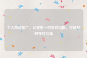 个人网站推广，从零到一的实战指南，打造你的在线品牌