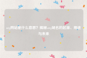 org网站是什么意思？揭秘.org域名的起源、用途与未来
