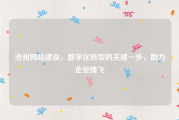 沧州网站建设，数字化转型的关键一步，助力企业腾飞