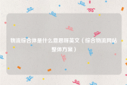 物流综合体是什么意思呀英文（综合物流网站整体方案）
