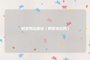 鹤壁网站建设（鹤壁项目网）