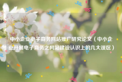 中小企业电子商务网站推广研究论文（中小企业开展电子商务之网站建设认识上的几大误区）