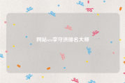网站seo李守洪排名大师