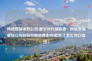 网络营销策划公司(数字时代领航者：网络营销策划公司如何引领品牌走向成功)（怎么可以错过）