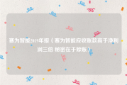 赛为智能2019年报（赛为智能应收账款高于净利润三倍 秘密在于赊账）