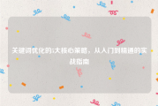 关键词优化的5大核心策略，从入门到精通的实战指南