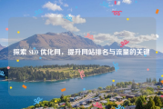 探索 SEO 优化网，提升网站排名与流量的关键