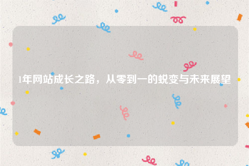1年网站成长之路，从零到一的蜕变与未来展望