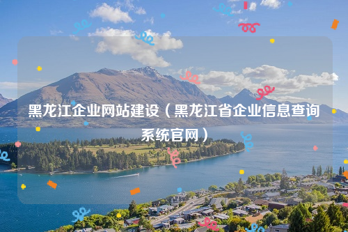 黑龙江企业网站建设（黑龙江省企业信息查询系统官网）