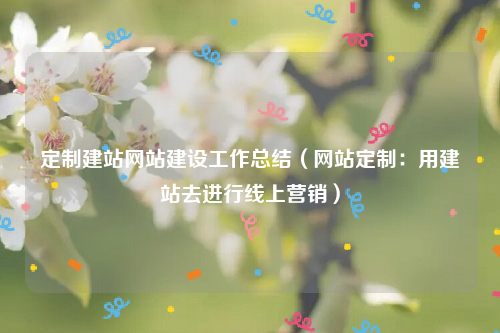 定制建站网站建设工作总结（网站定制：用建站去进行线上营销）