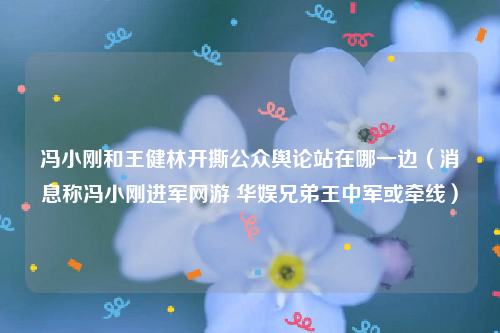 冯小刚和王健林开撕公众舆论站在哪一边（消息称冯小刚进军网游 华娱兄弟王中军或牵线）